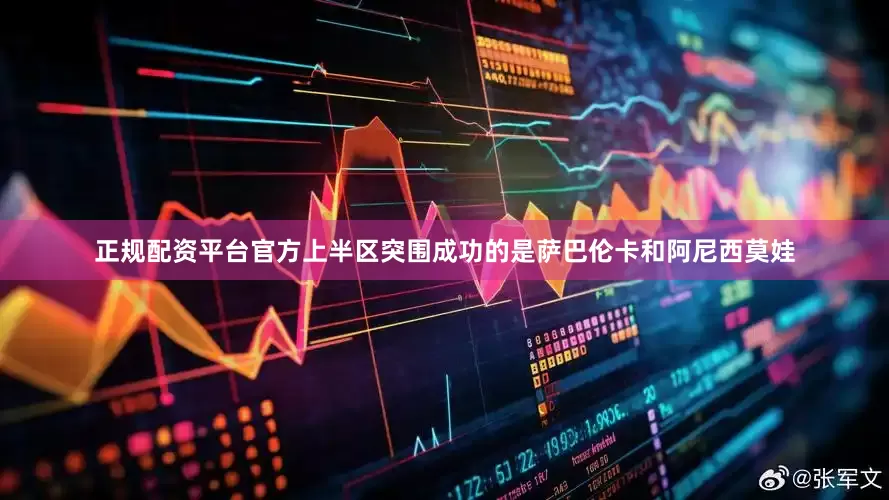 正规配资平台官方上半区突围成功的是萨巴伦卡和阿尼西莫娃