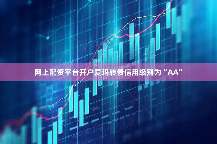 网上配资平台开户爱玛转债信用级别为“AA”