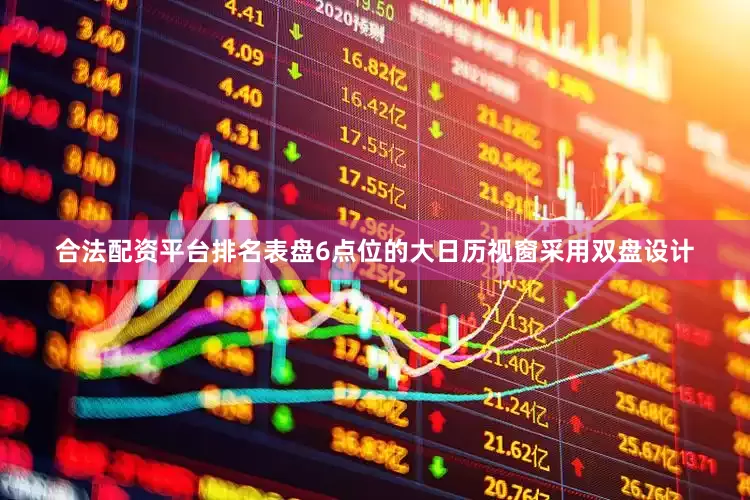 合法配资平台排名表盘6点位的大日历视窗采用双盘设计